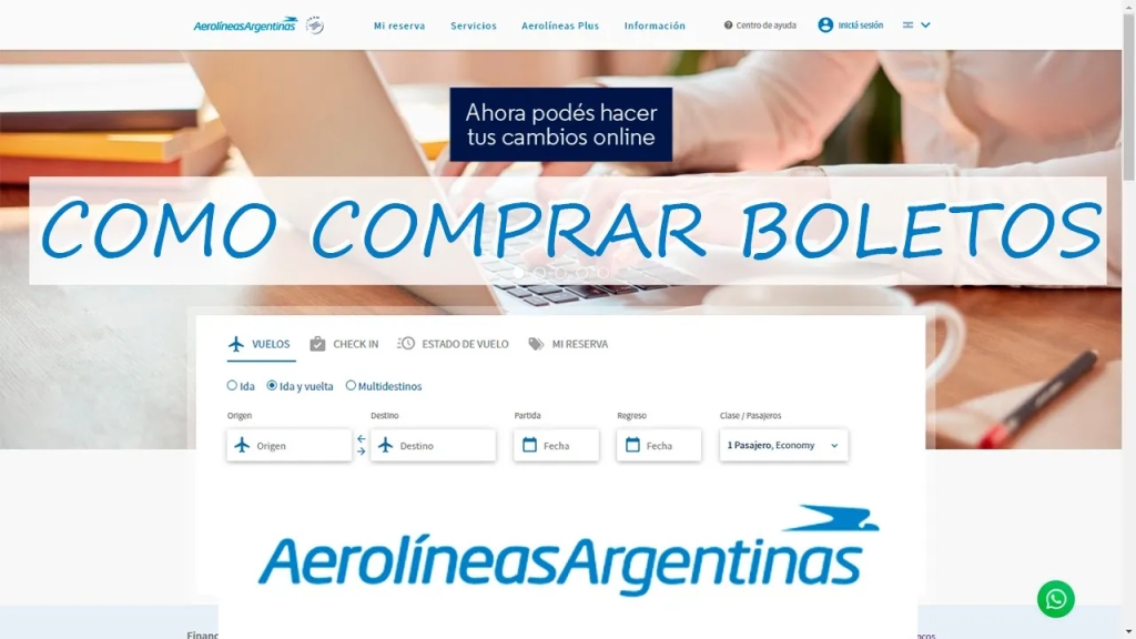 Guía Paso a Paso para Comprar Boletos Online en Aerolíneas Argentinas