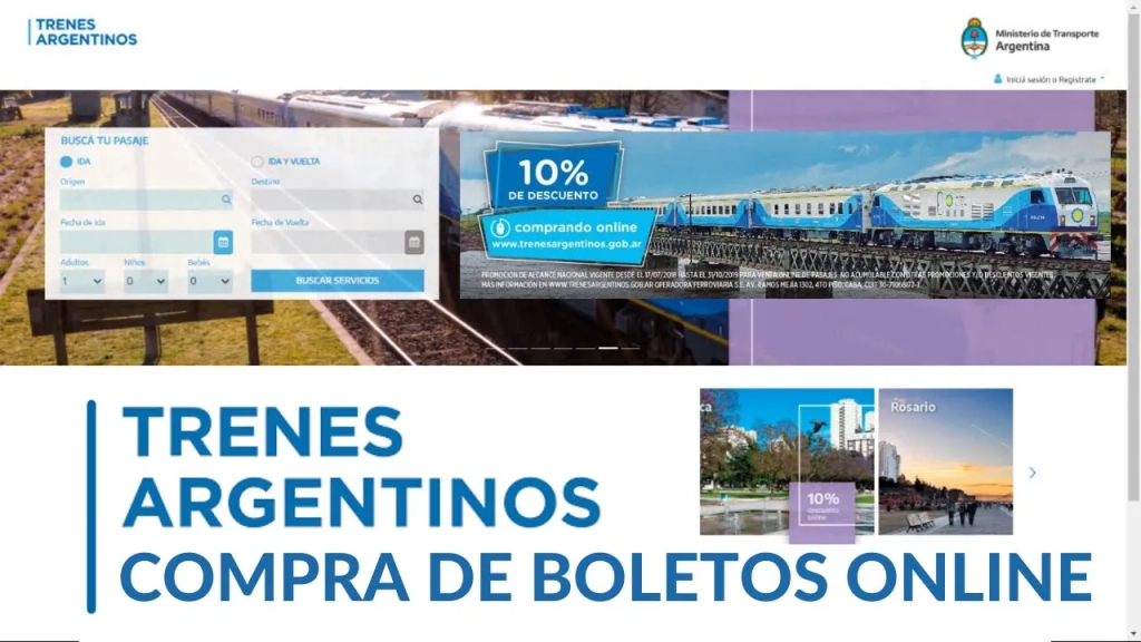 Guía Detallada para Comprar Boletos de Tren en Línea con Trenes Argentinos