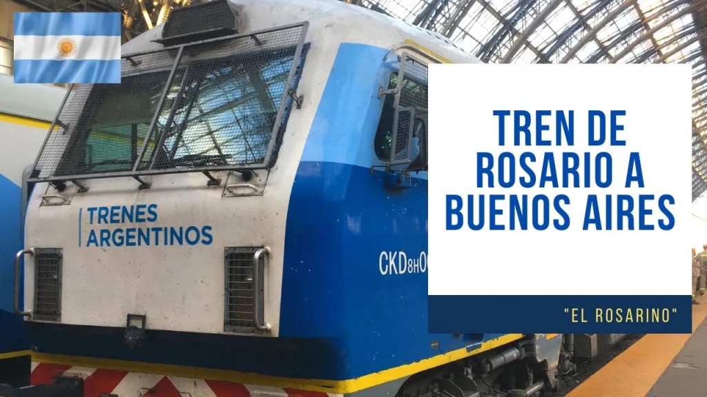 Viajando en Tren de Rosario a Buenos Aires con Trenes Argentinos: Una Aventura Inolvidable 🚆
